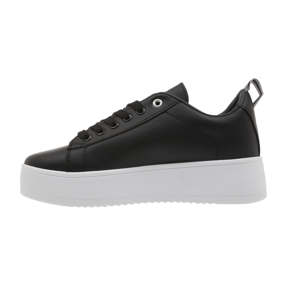 Tenis K-Swiss TRINITY PLATFORM Para Mujer Color Negro