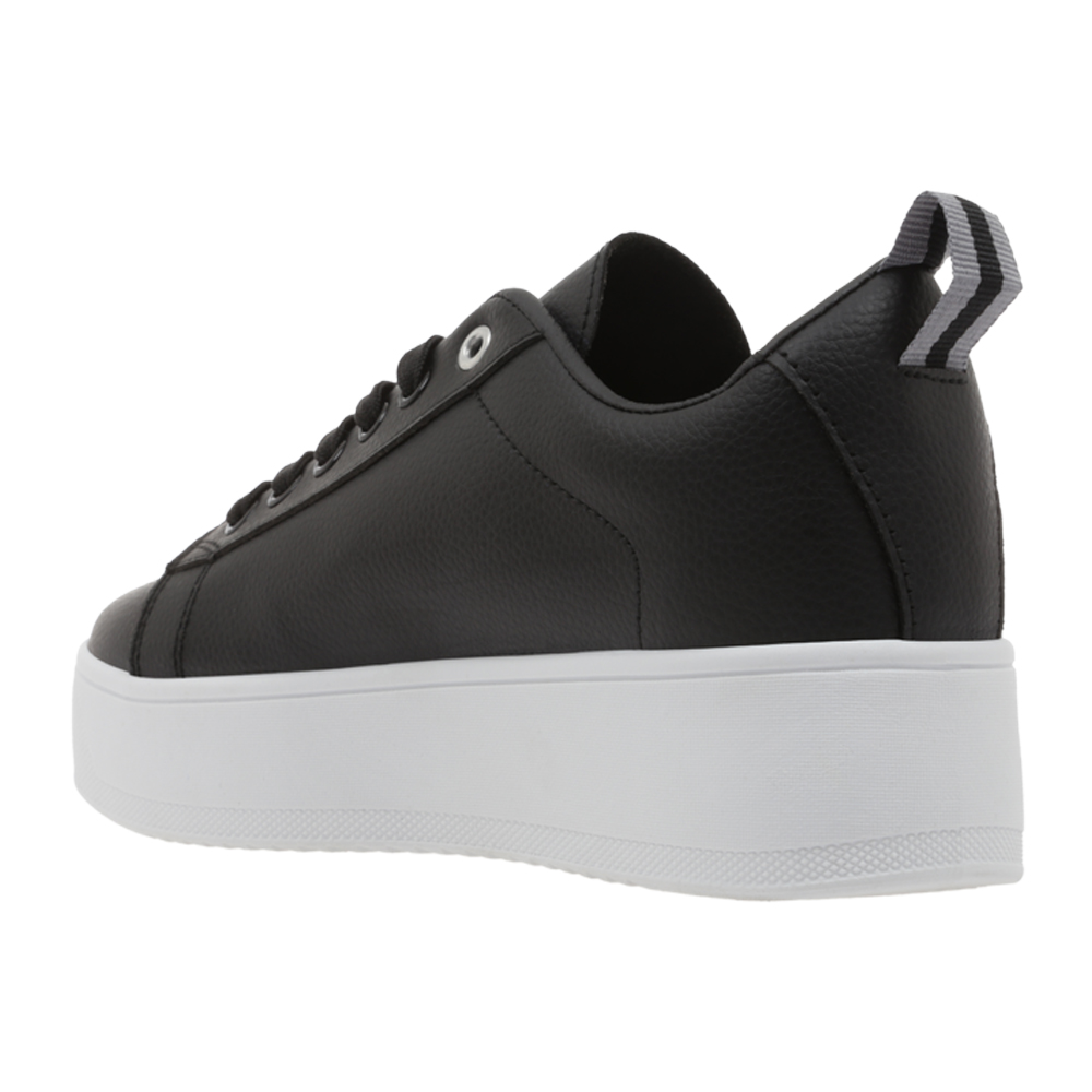 Tenis K-Swiss TRINITY PLATFORM Para Mujer Color Negro