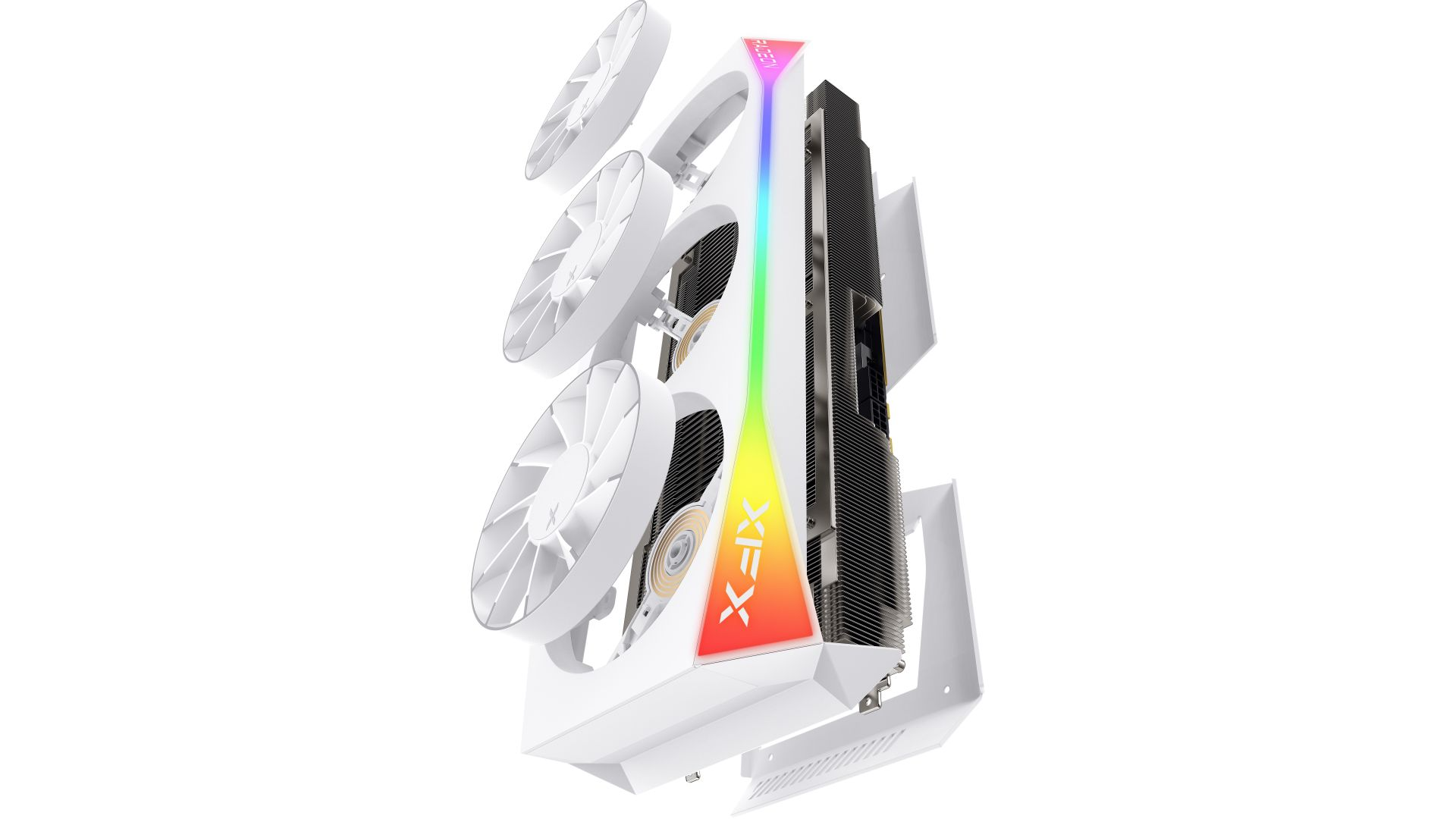 TVIDEO XFX RX 9070XT OC MERCURY RADEON MAGNETIC RGB 16GB GDDR6 HDMI DP RX-97TMARGW9