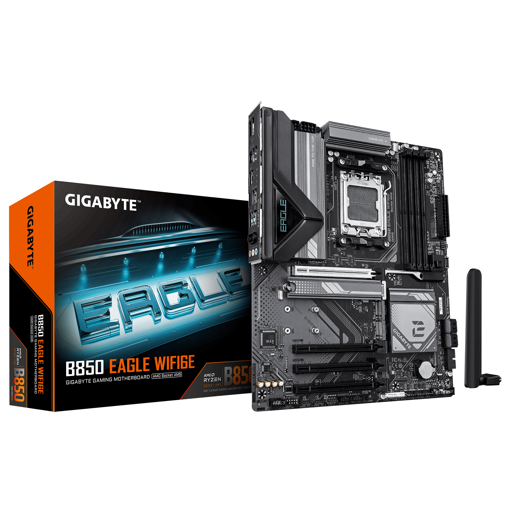 MB GIGABYTE B850 EAGLE WIFI6E AM5 256GB DDR5 HDMI DP B850 EAGLE WIFI6E