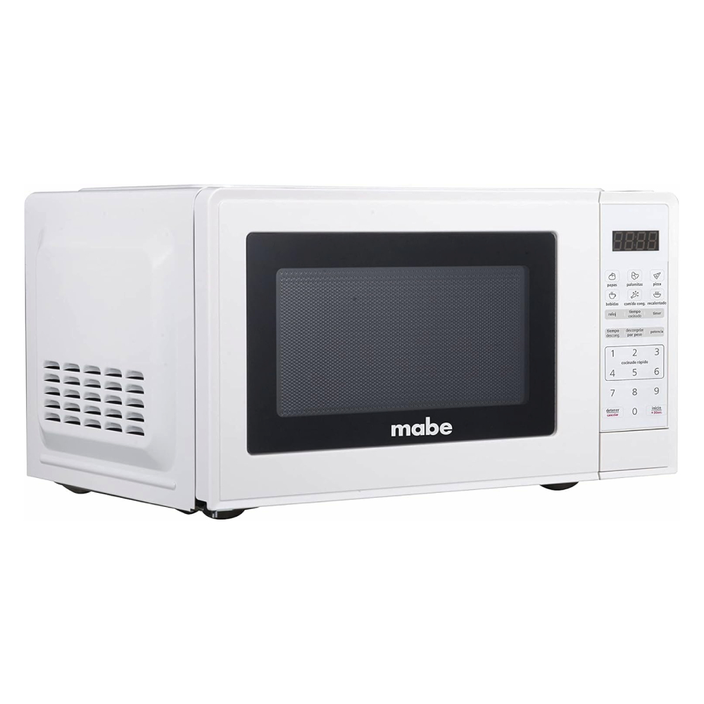 Horno de Microondas Mabe 0.7 pies HMM07BB Negro 700W Blanco