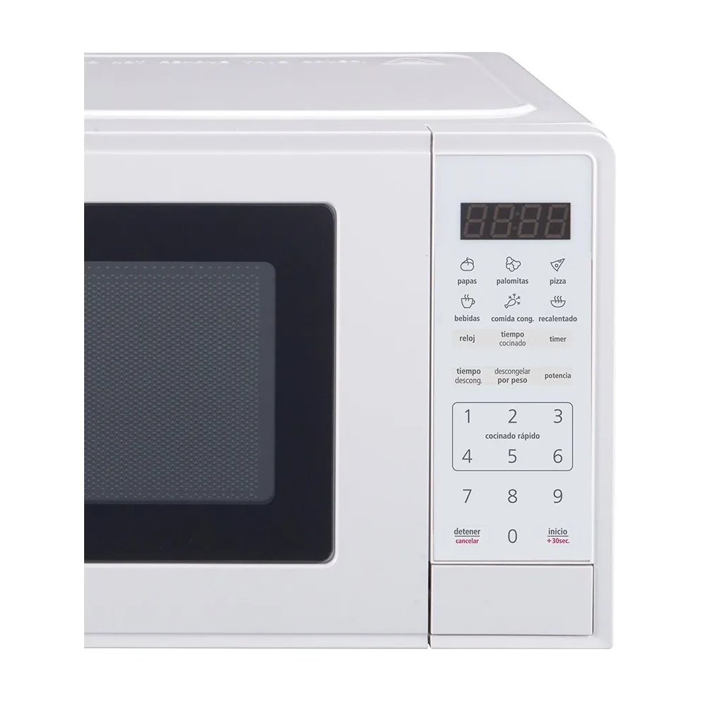 Horno de Microondas Mabe 0.7 pies HMM07BB Negro 700W Blanco