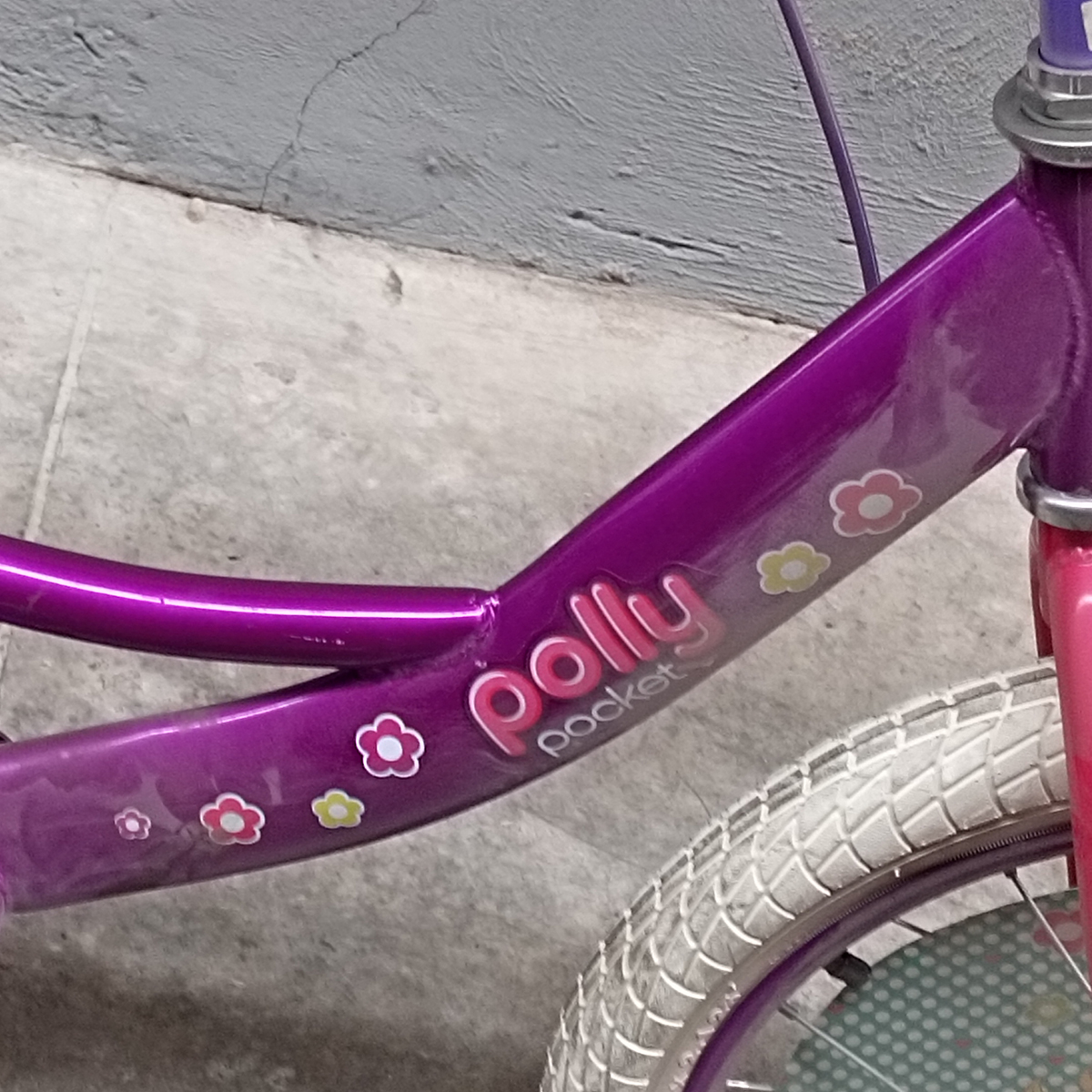 Bicicleta Veloci Reacondicionado Polly Pocket R16 Morado