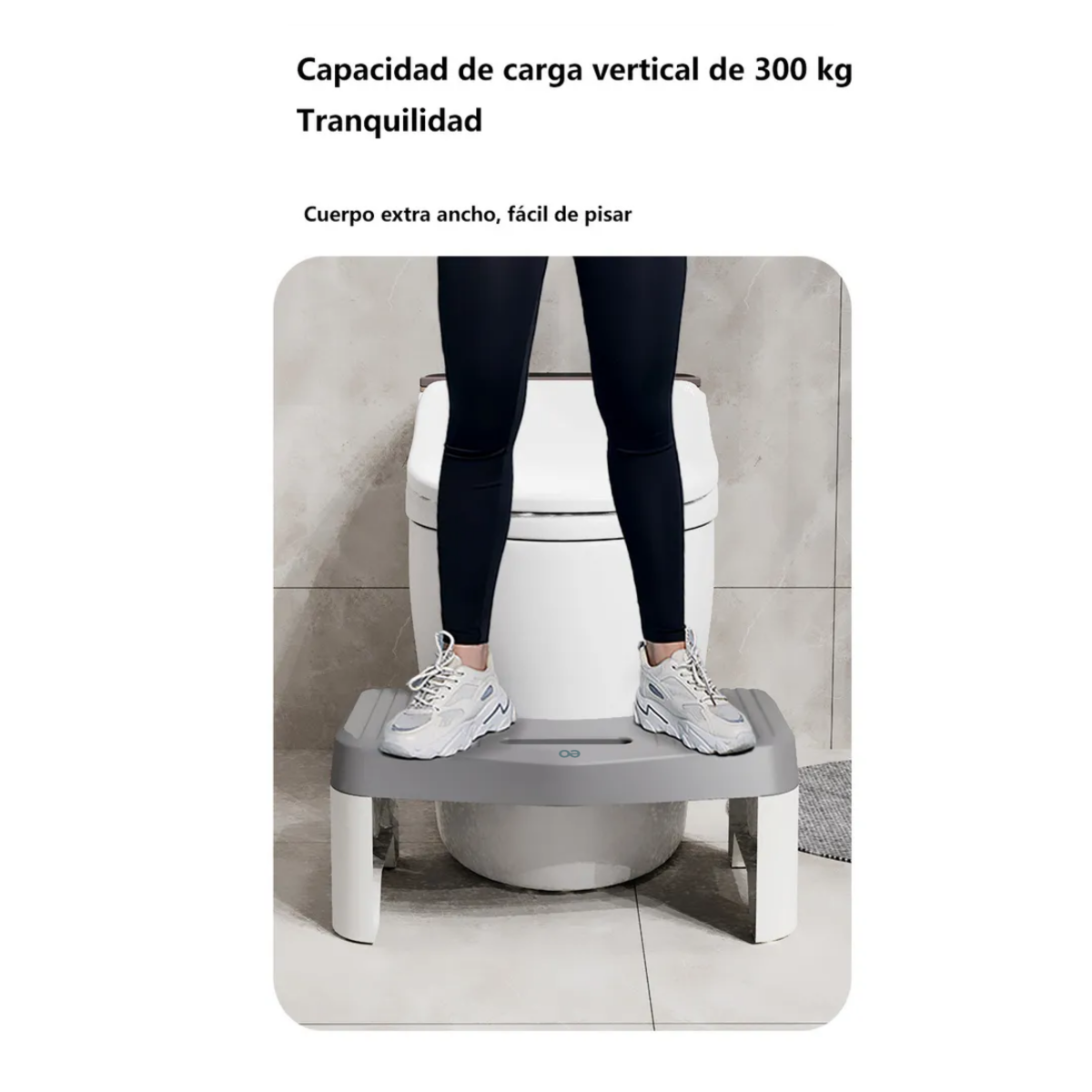 Escalón Pedal Del Inodoro Del Baño Mejora Postura