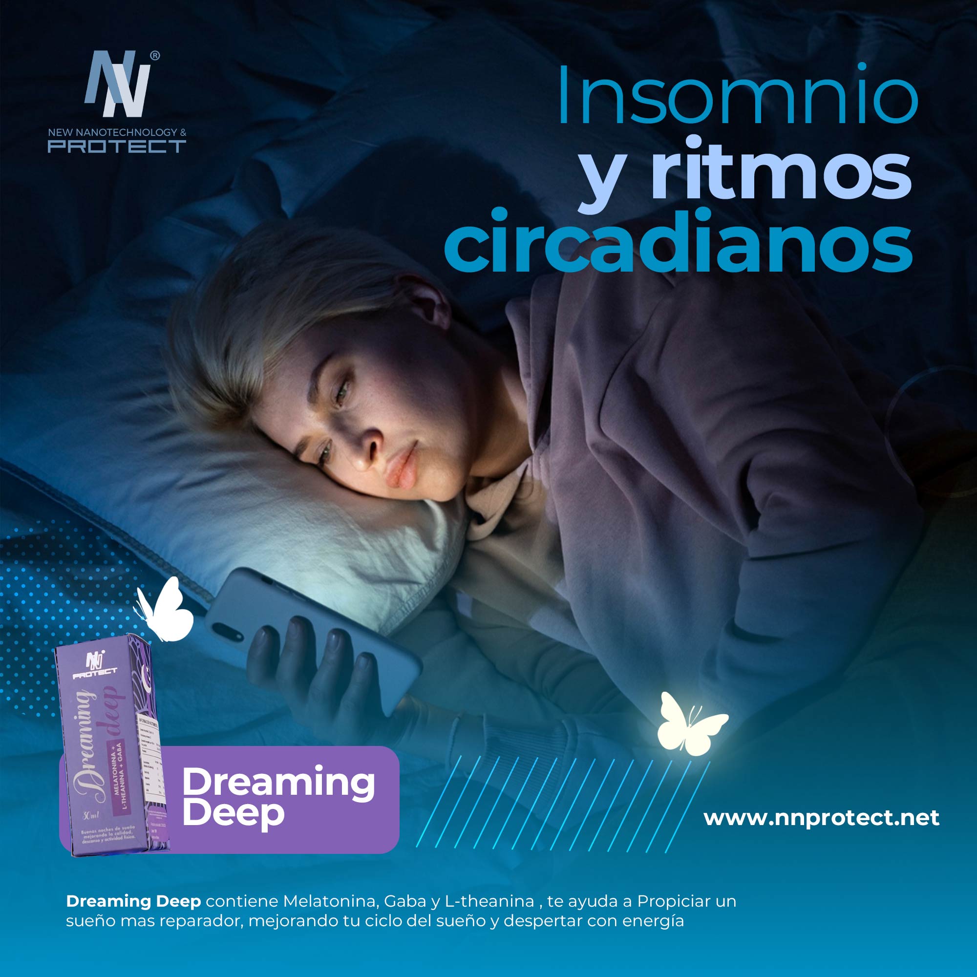 Dreaming Deep melatonina, gaba y L-theamina 30 ml