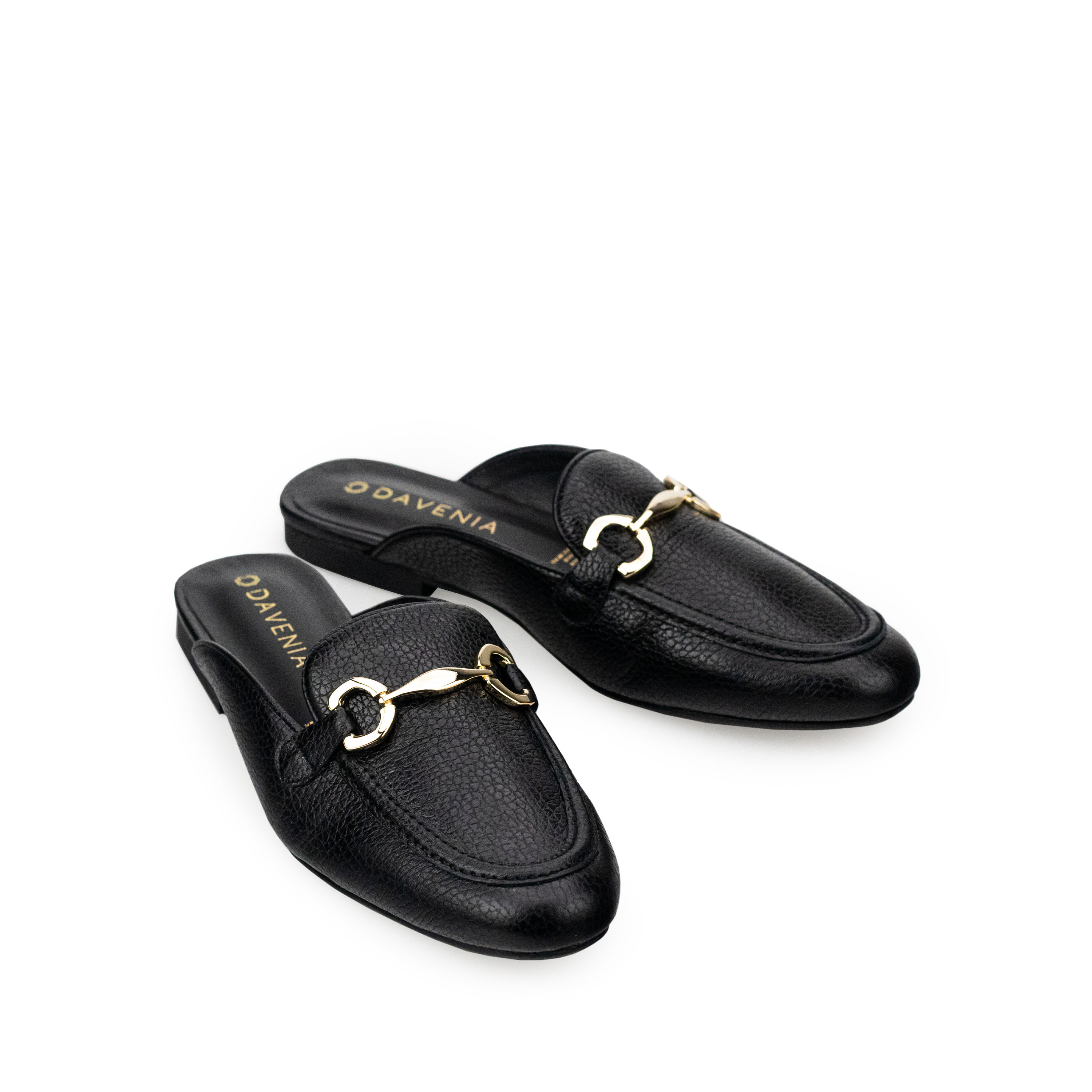 Zapato Tipo Sueco De Piel Elegante Para Mujer Davenia Mod. Estefania