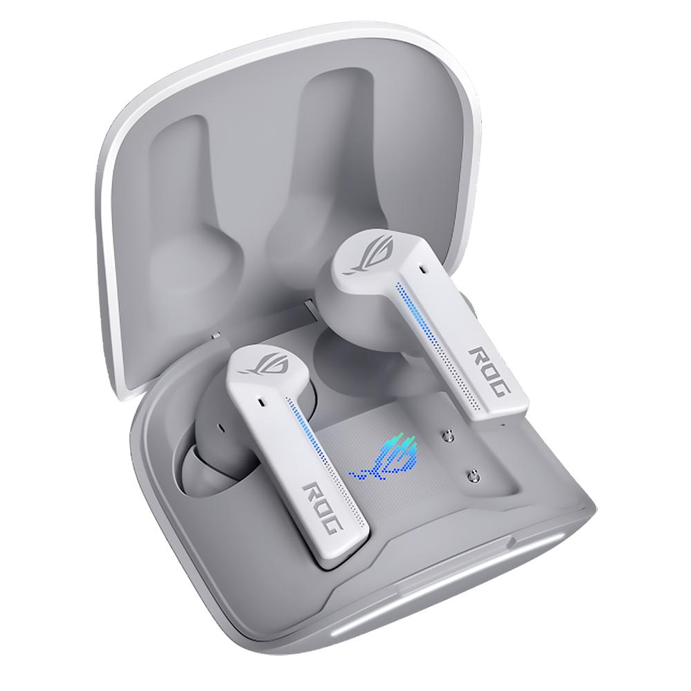 AUDIFONOS ASUS ROG CETRA TRUE WIRELESS GAMING WHITE BLUETHOOTH BLANCO 90YH03X1-B5UA00