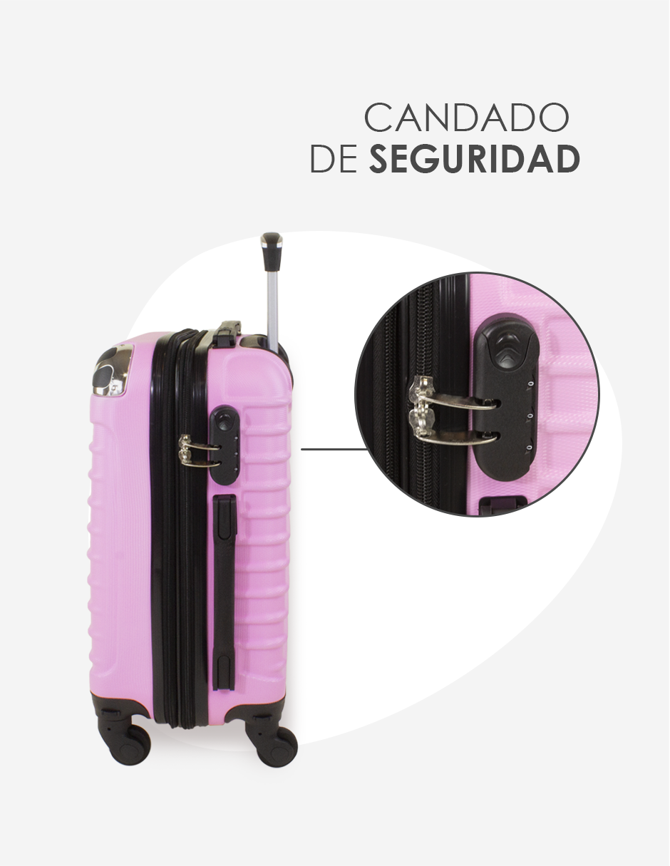 Maleta De Mano 10 kgs.  20 pulg Equipaje De Viaje Ruedas 360 Avión Etco Travel