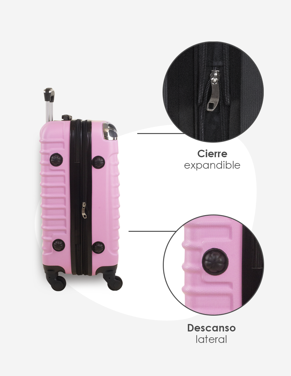 Maleta De Mano 10 kgs.  20 pulg Equipaje De Viaje Ruedas 360 Avión Etco Travel