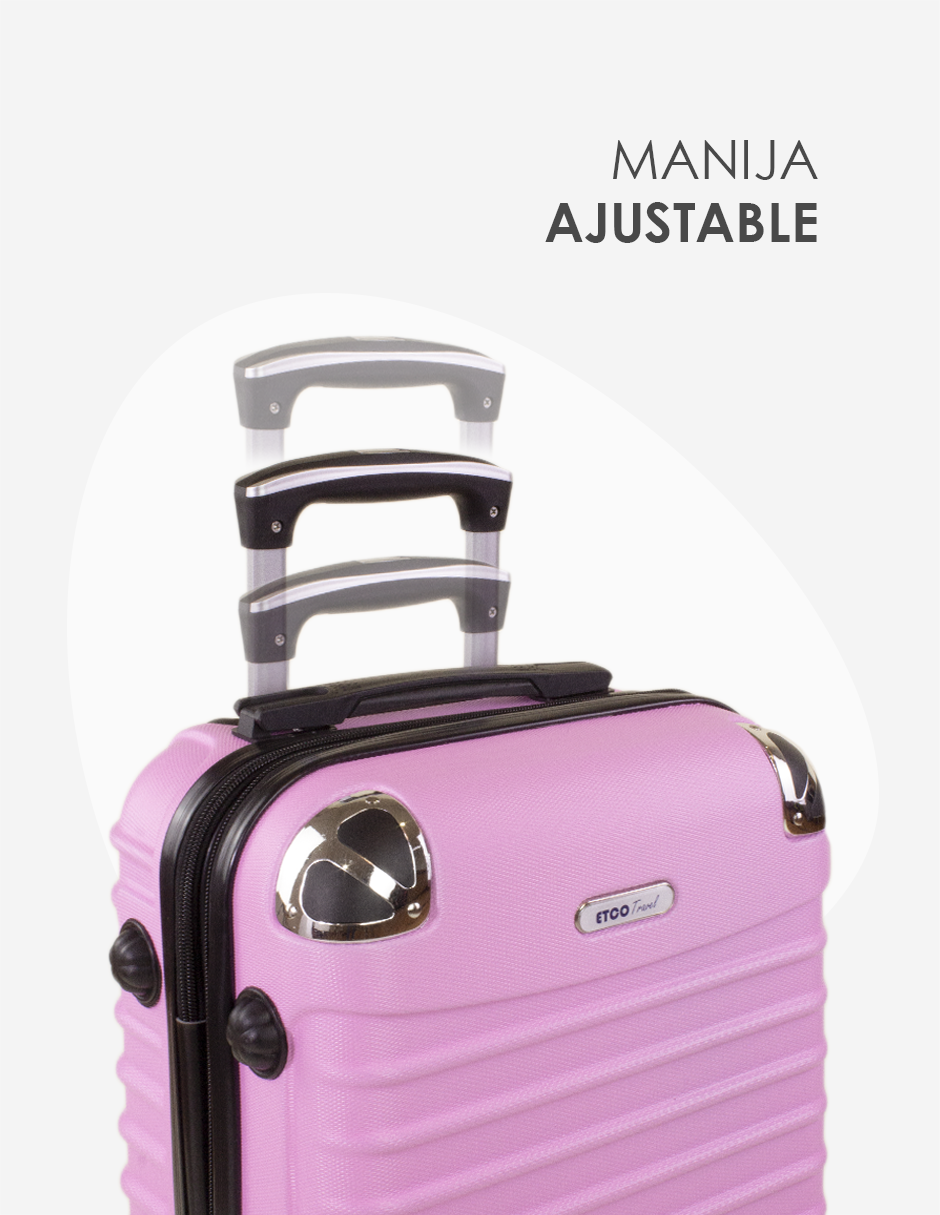 Maleta De Mano 10 kgs.  20 pulg Equipaje De Viaje Ruedas 360 Avión Etco Travel