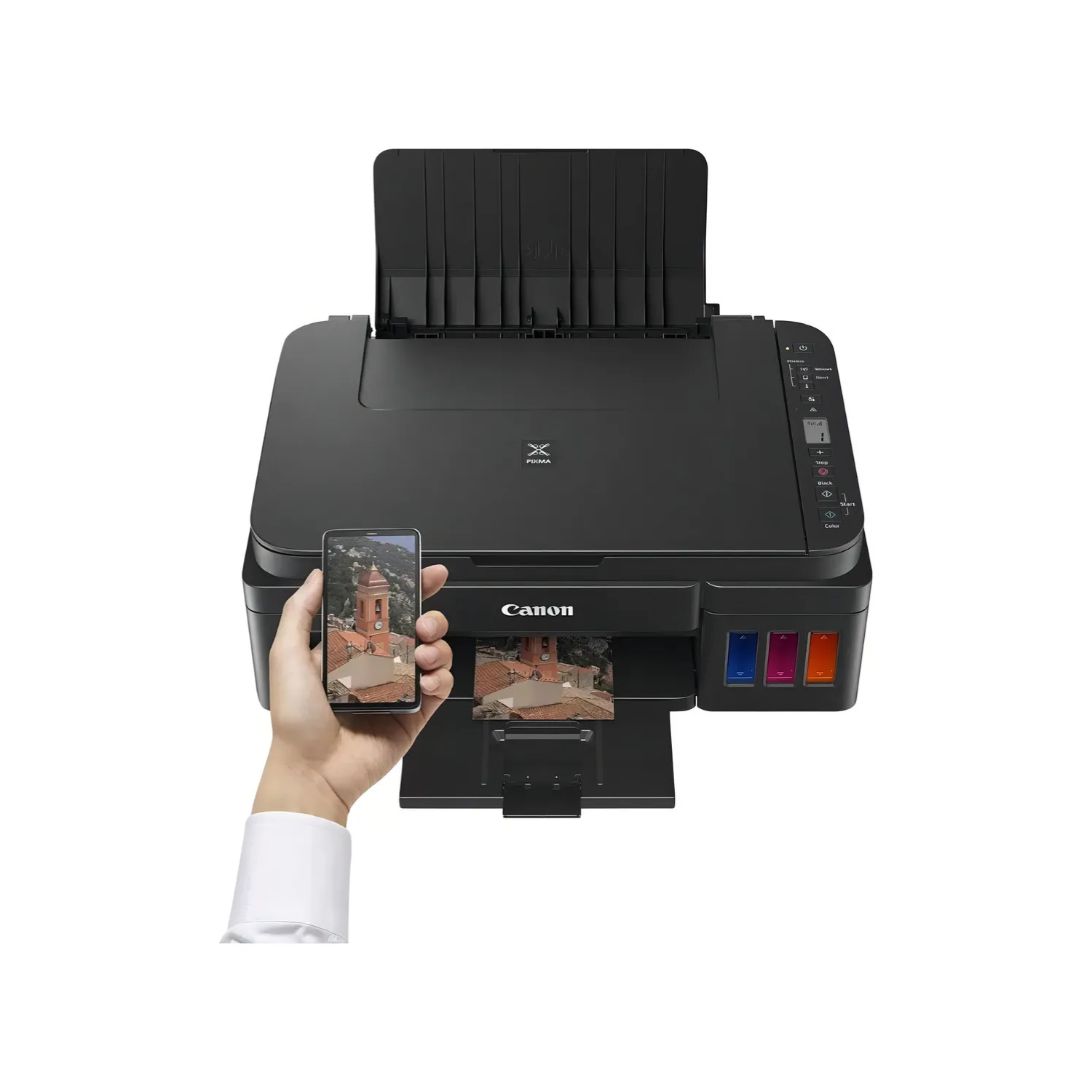 Multifuncional Canon Pixma G3110 Color Negro con WiFi e Impresión Continua de Tinta