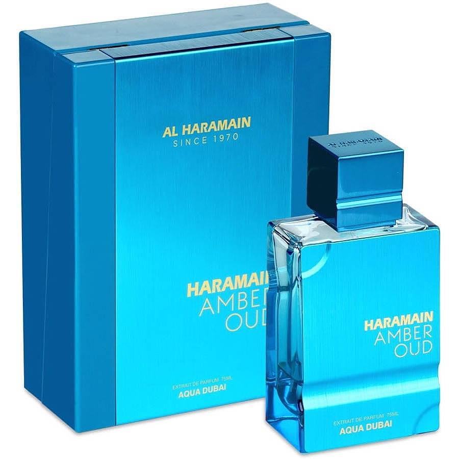 Perfume Al Haramain Amber Oud Aqua Dubai Edp 75ml