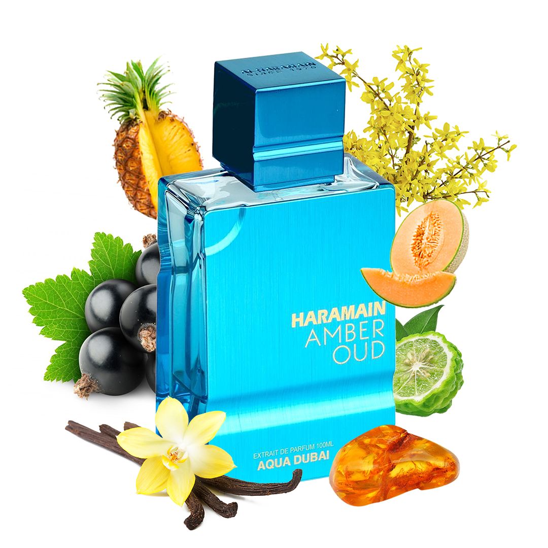 Perfume Al Haramain Amber Oud Aqua Dubai Edp 75ml