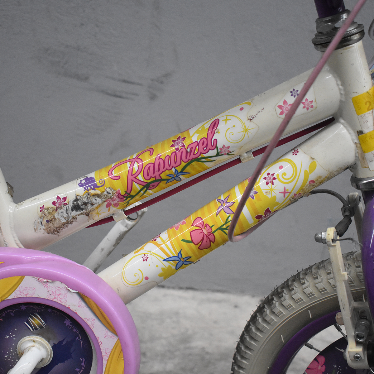 Bicicleta Veloci Reacondicionado Rapunzel R16 Blanca