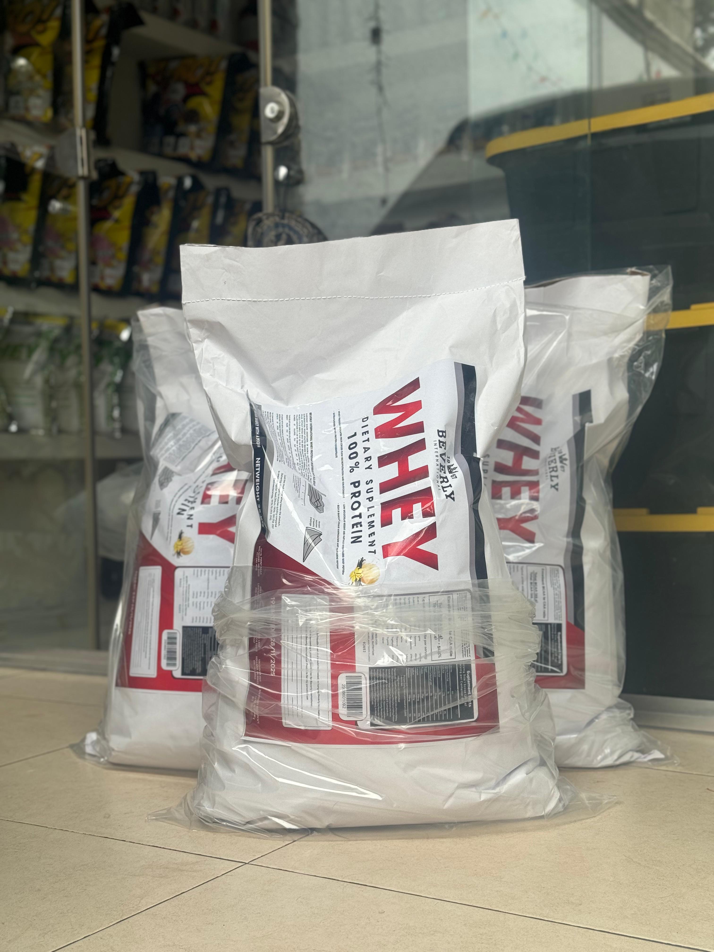 Whey BEVERLY INTERNACIONAL 25KG Proteína Suero Hidrolizada 800 Dosis