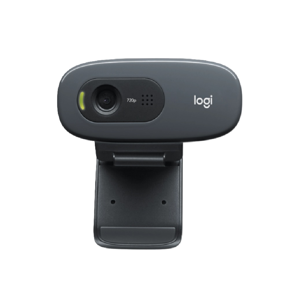 Cámara Web HD Logitech C270, 1280 x 720p, micrófono, USB 2.0. 