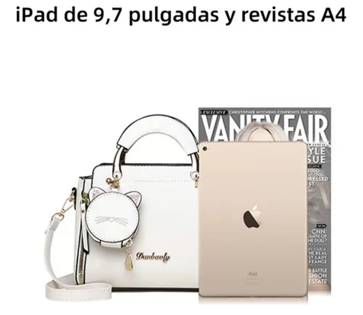 Señoras Casual Retro Cuero Bolso Bolso Hombro Regalos