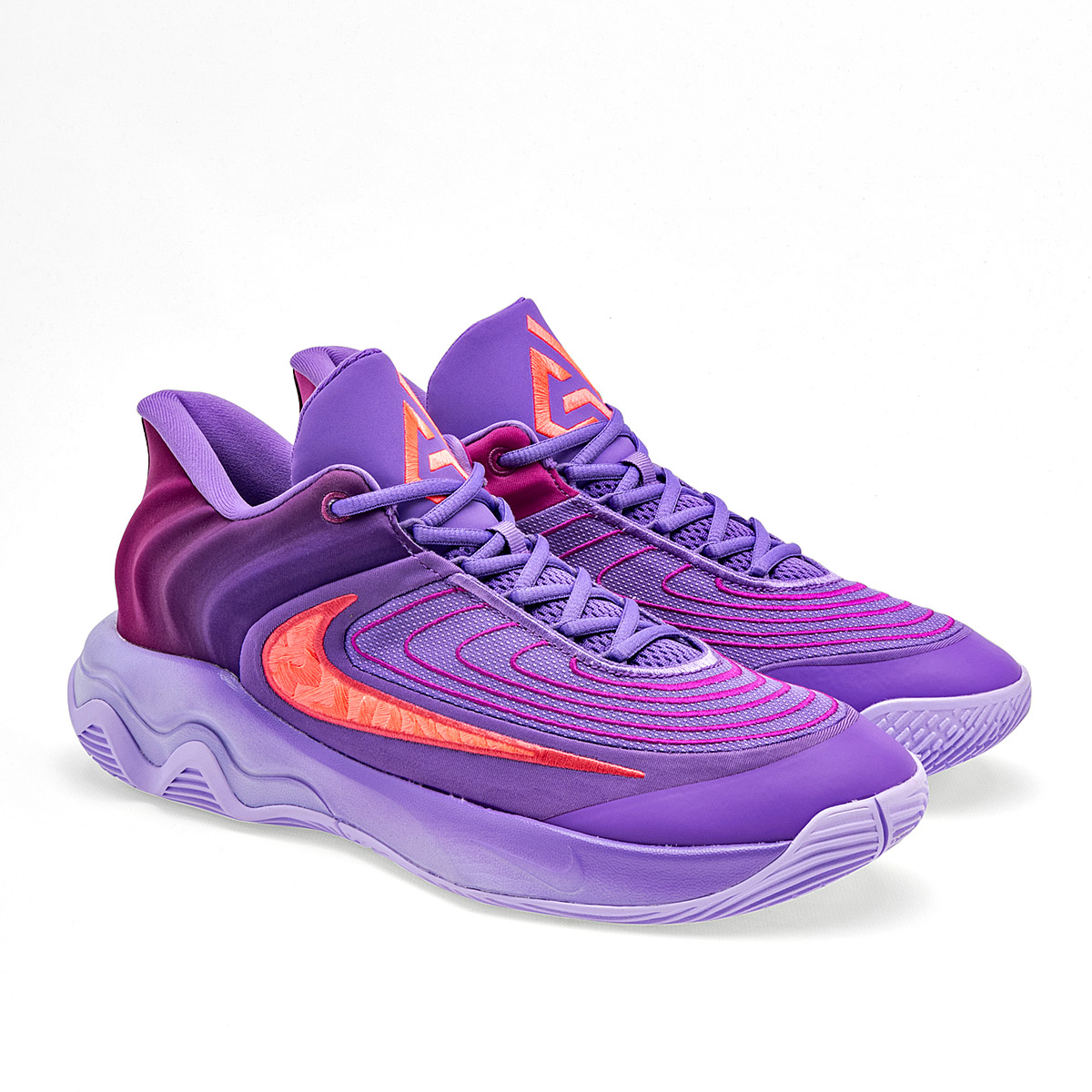 NIKE Giannis Immortality 4 TENIS HOMBRE DEPORTIVO COLOR LILA CORAL