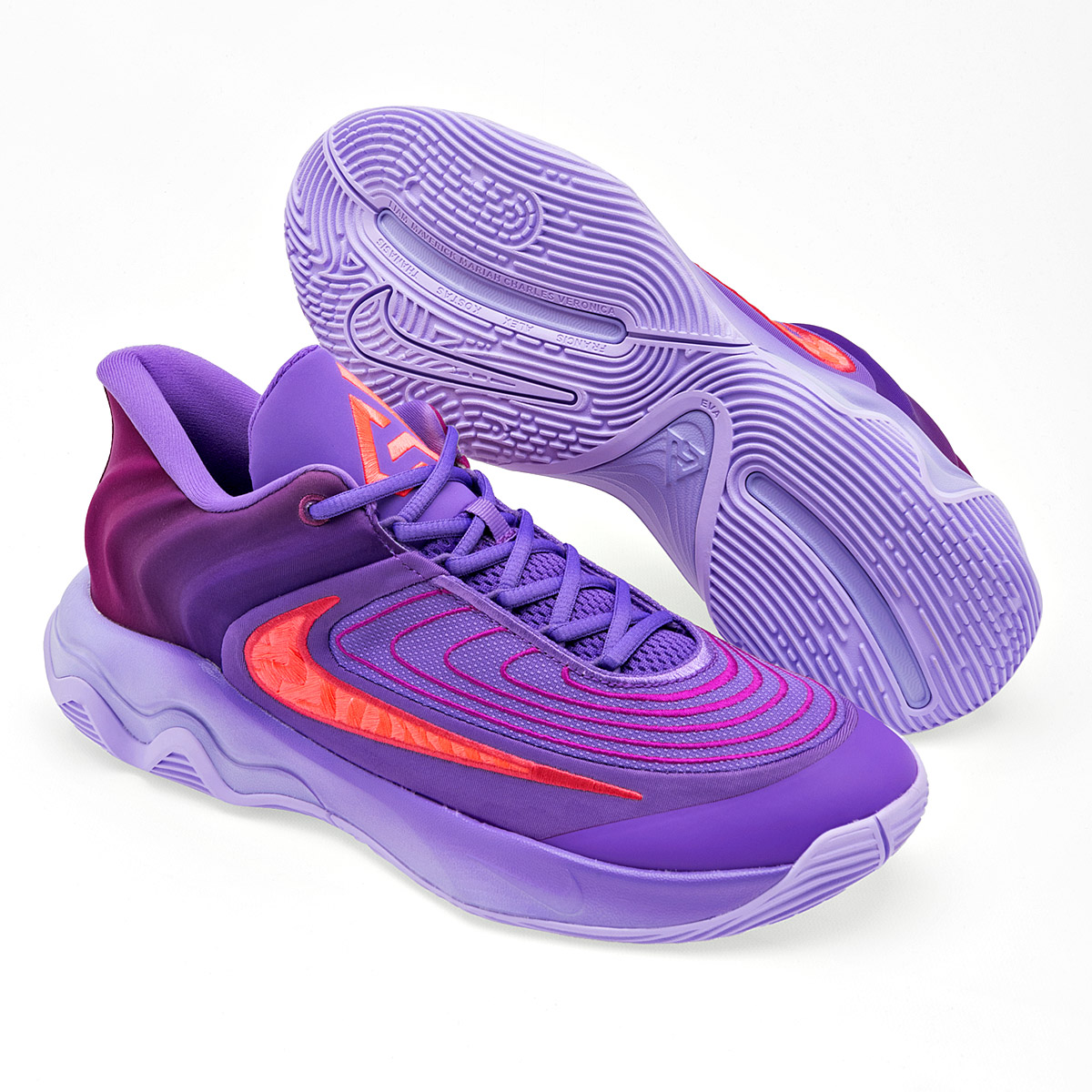 NIKE Giannis Immortality 4 TENIS HOMBRE DEPORTIVO COLOR LILA CORAL