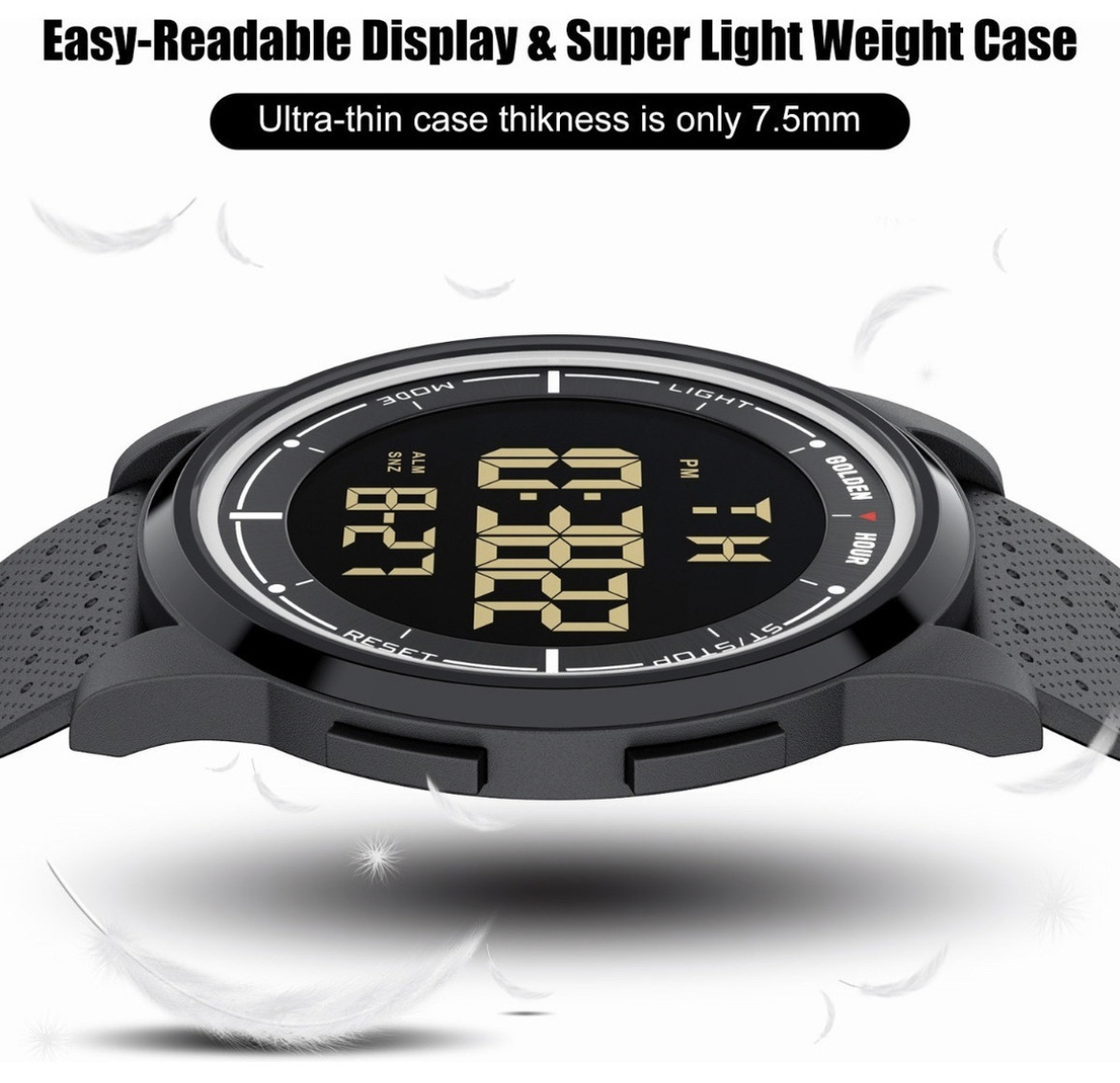 Relojes Digitales Impermeables Para Hombre
