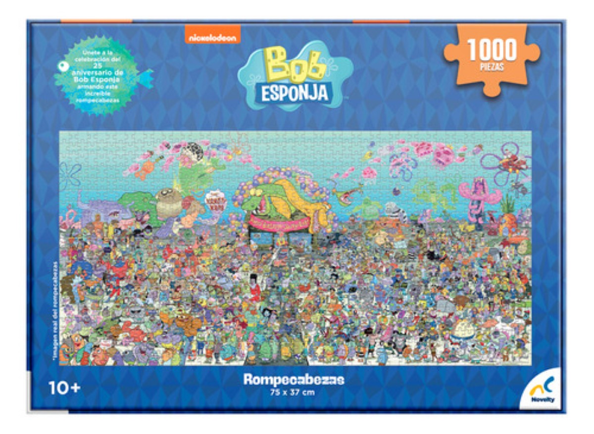 Rompecabezas Coleccionable Premium Bob Esponja 1000 Pzs