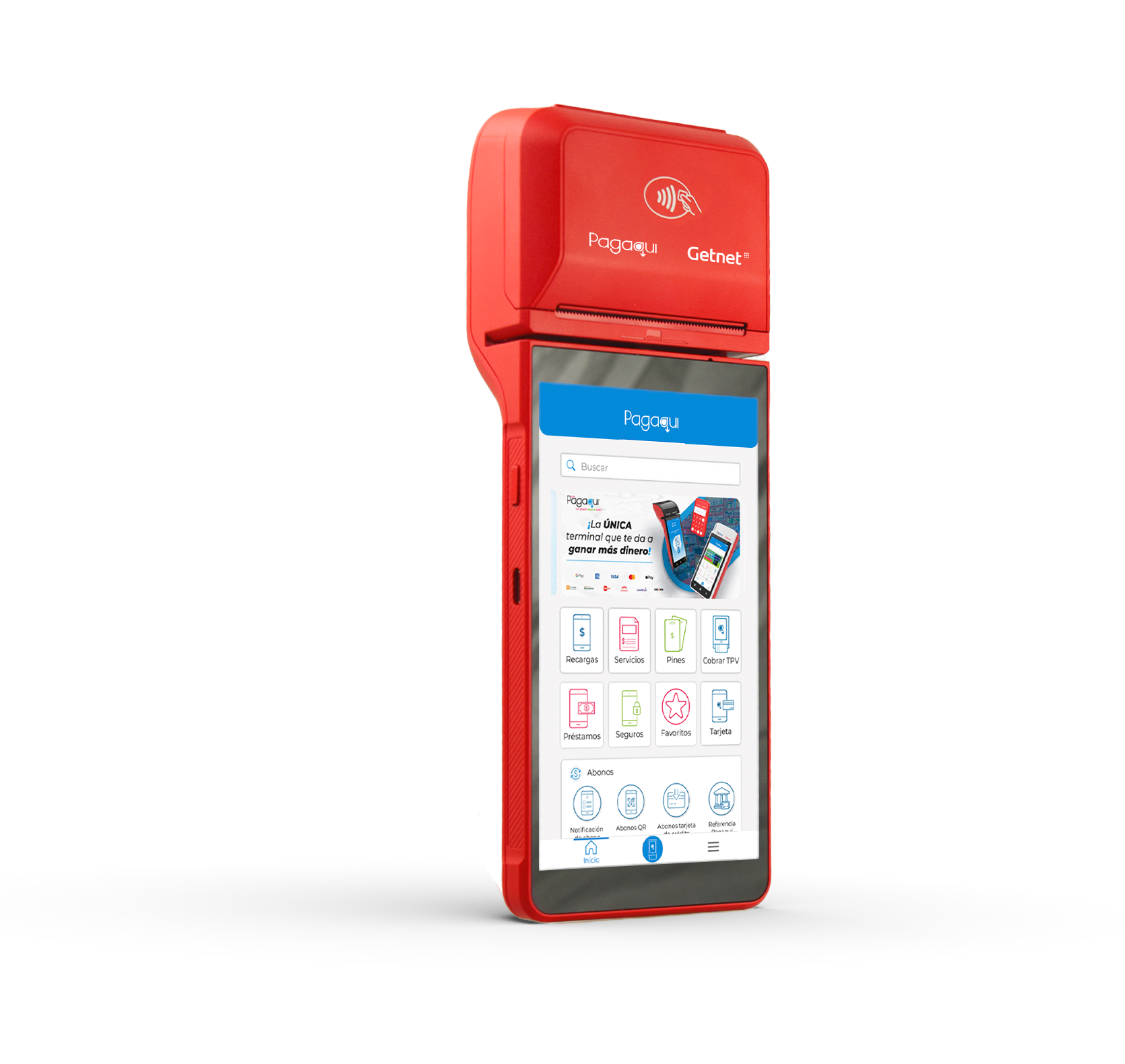 Terminal Max Nfc Emv Imprime Recibos Sin Renta Mensual