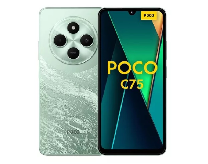 Xiaomi Poco C75 128Gb 6Ram Color Verde Nuevo Libre