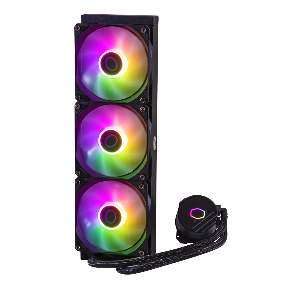 ENFRIAMIENTO COOLER MASTER MASTER LIQUID 360 CORE II ARGB NEGRO LGA 1851 AM5 MLW-D36M-A18PA-R1