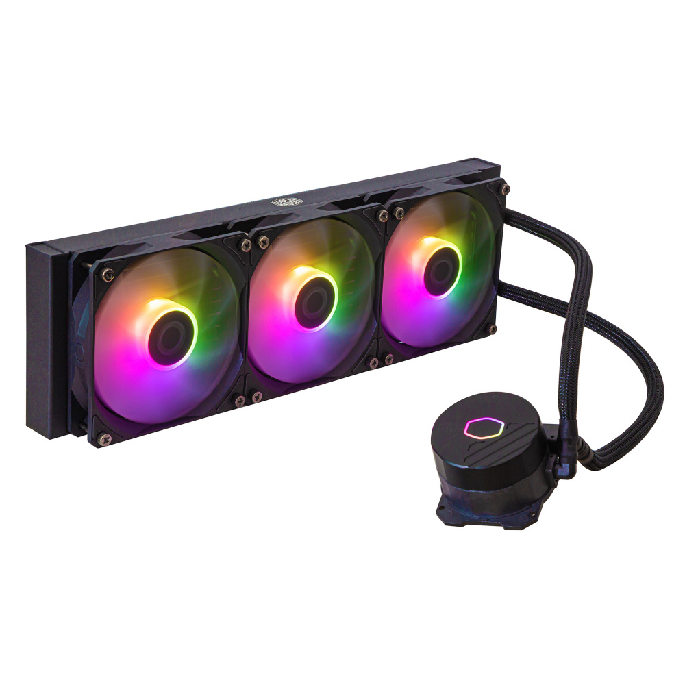 ENFRIAMIENTO COOLER MASTER MASTER LIQUID 360 CORE II ARGB NEGRO LGA 1851 AM5 MLW-D36M-A18PA-R1