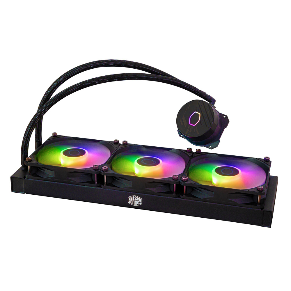 ENFRIAMIENTO COOLER MASTER MASTER LIQUID 360 CORE II ARGB NEGRO LGA 1851 AM5 MLW-D36M-A18PA-R1
