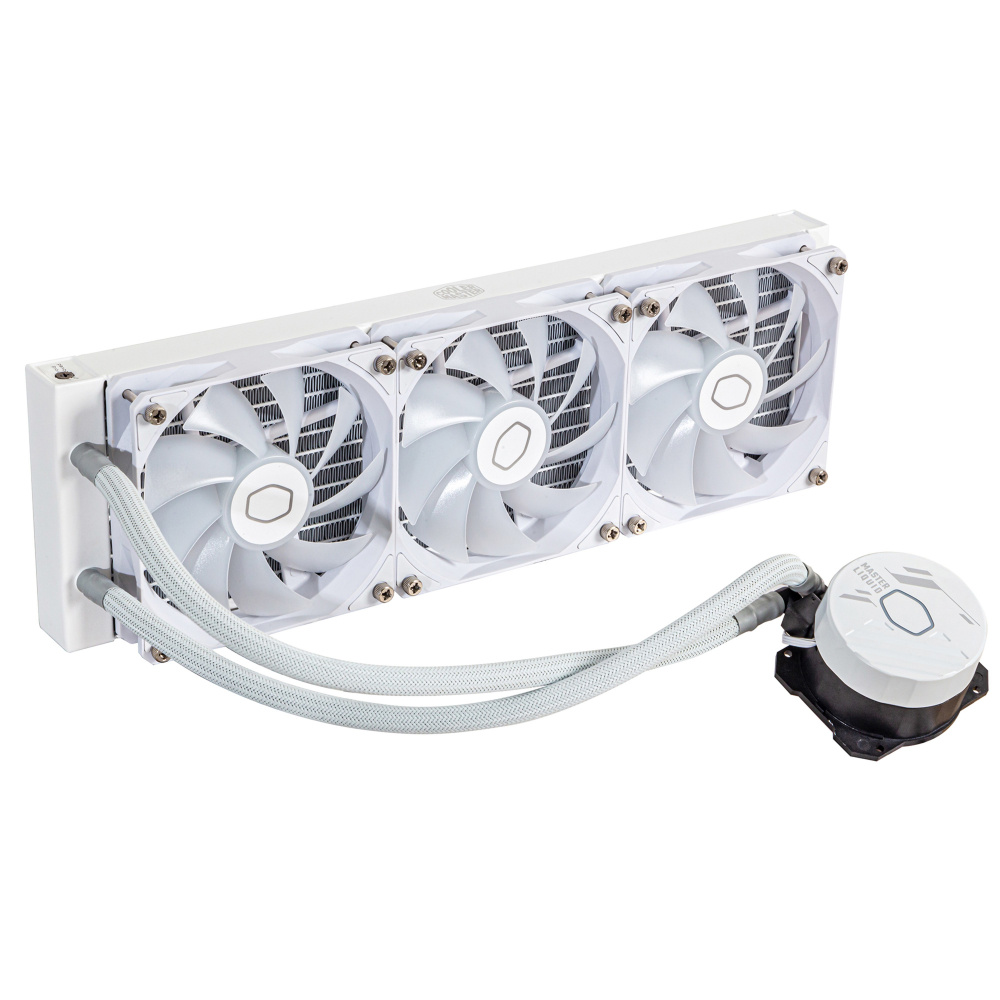ENFRIAMIENTO COOLER MASTER MASTER LIQUID 360 CORE II WHITE ARGB LGA 1851 AM5 MLW-D36M-A18PA-RW