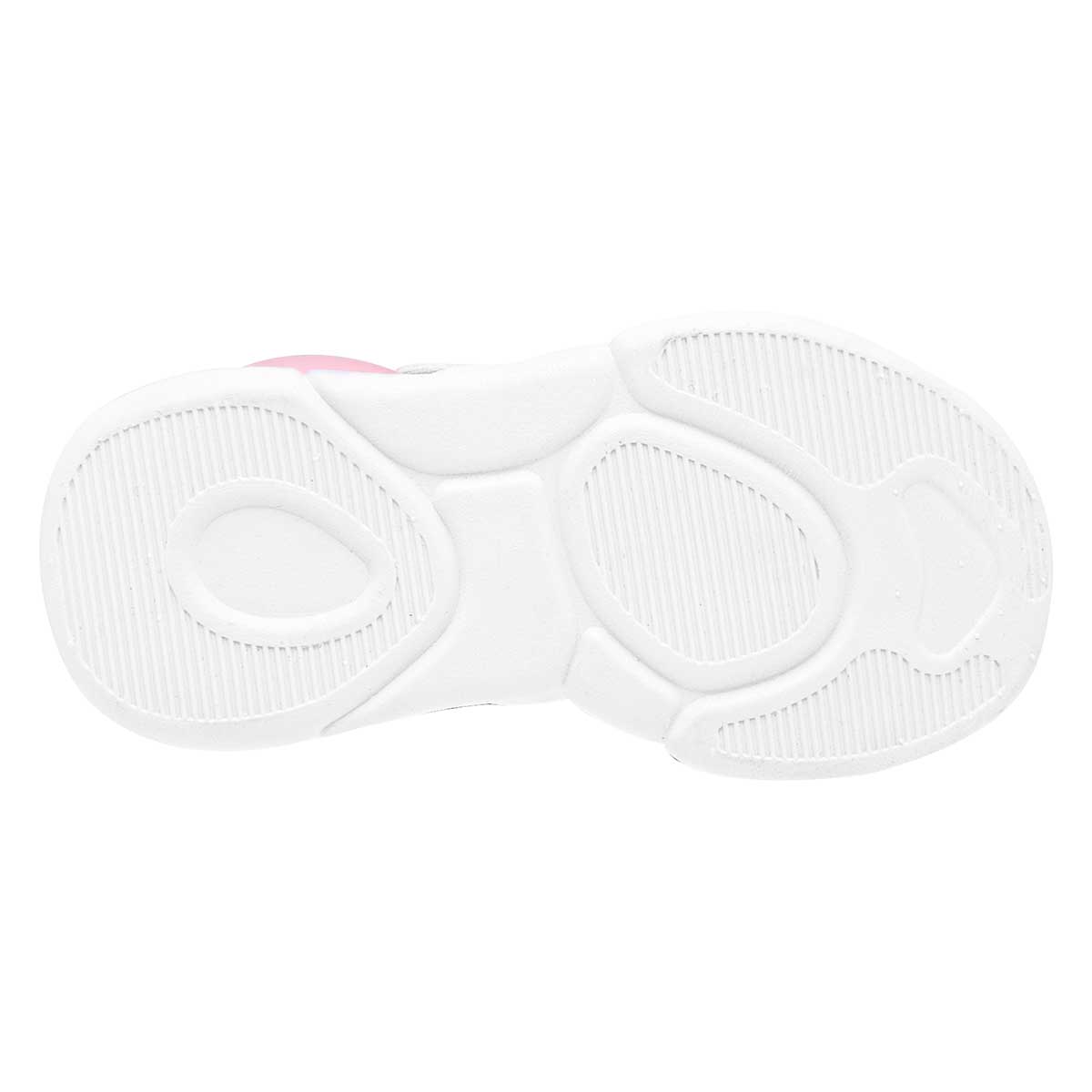 TENIS NIÑA BORREGUIS 720 BLANCO LILA ROSA 