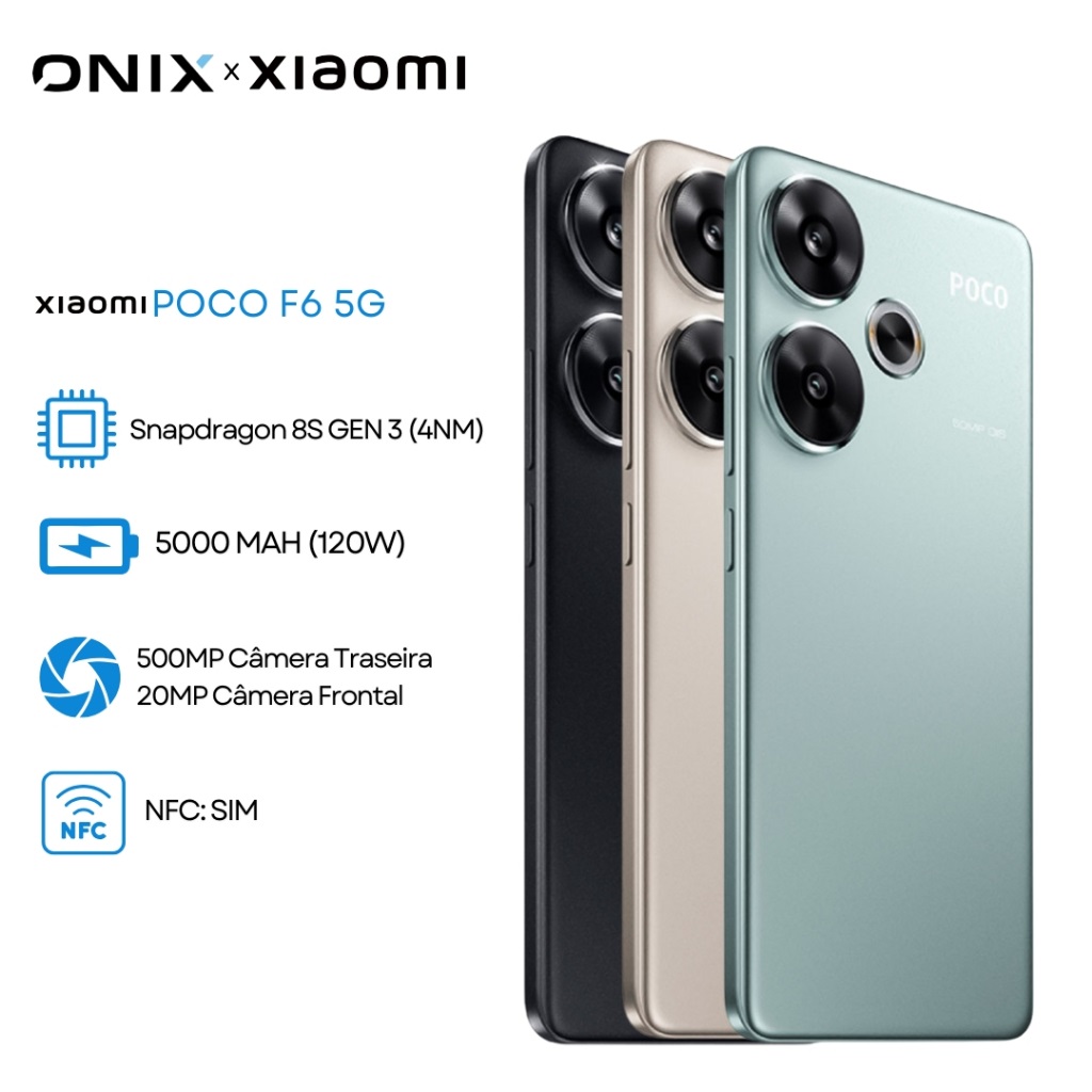 Xiaomi Poco F6 5G 512Gb 12Ram Color Verde Nuevo Libre