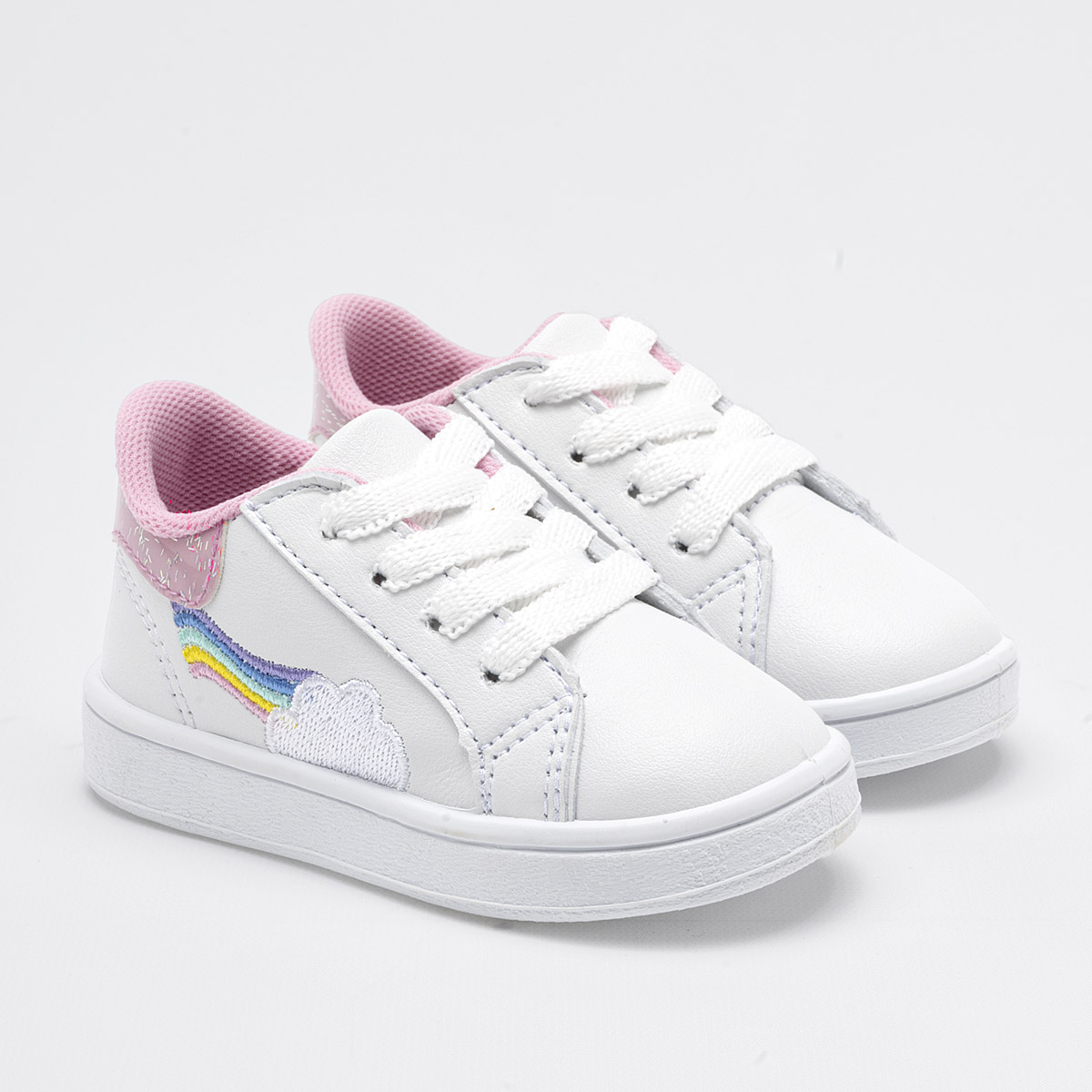 TENIS NIÑA KIDS VANE 701BLANCO ROSA