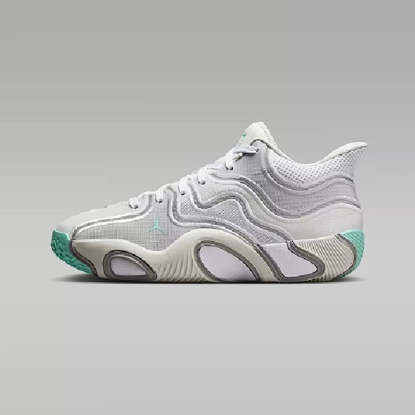 Tenis Jordan Tatum 3 Gris/blanco Mujer Tallas #22.5 al #25