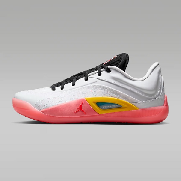 Tenis Zion 4 "Sharonda" Blanco/coral Hombre Tallas #26 al #29