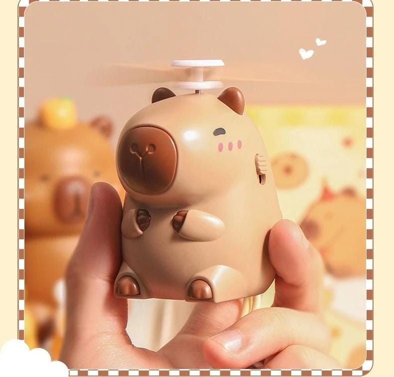 Ventilador De Bolsillo Portátil Personajes Kawaii Cosplay Capibara