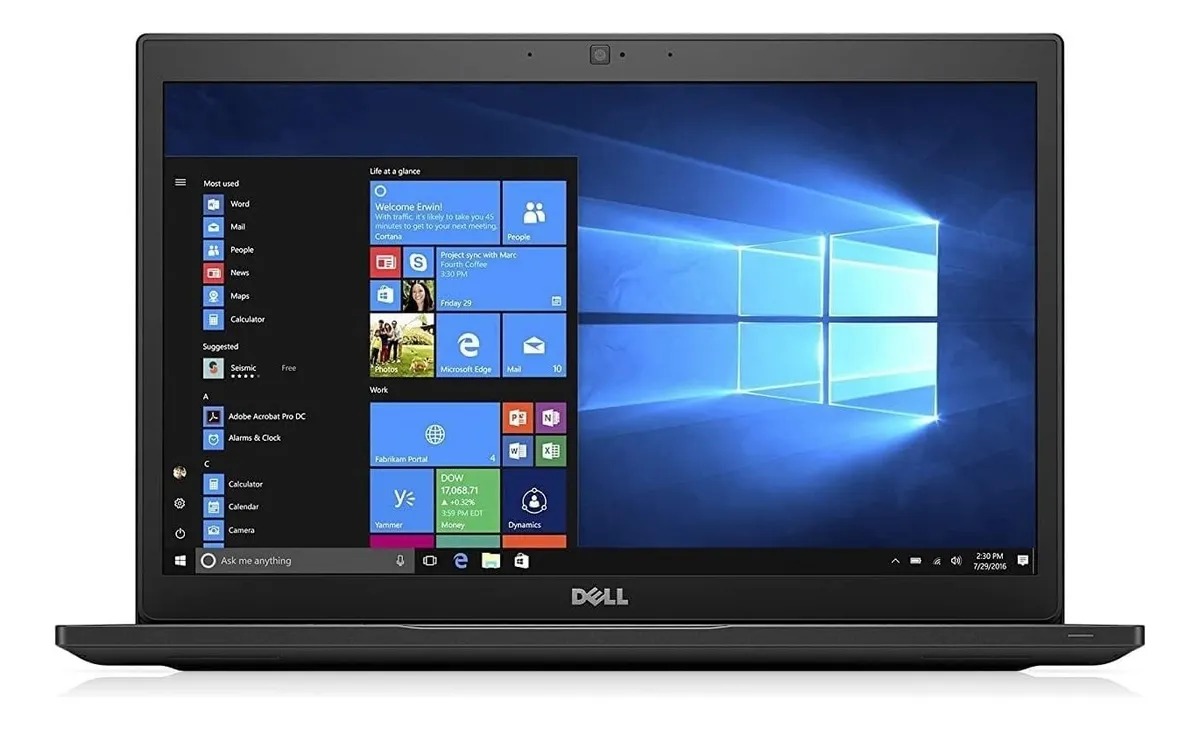 Laptop Dell 7480 Intel Core I7 6ta Gen 16gb Ram 240gb Ssd (Reacondicionado)