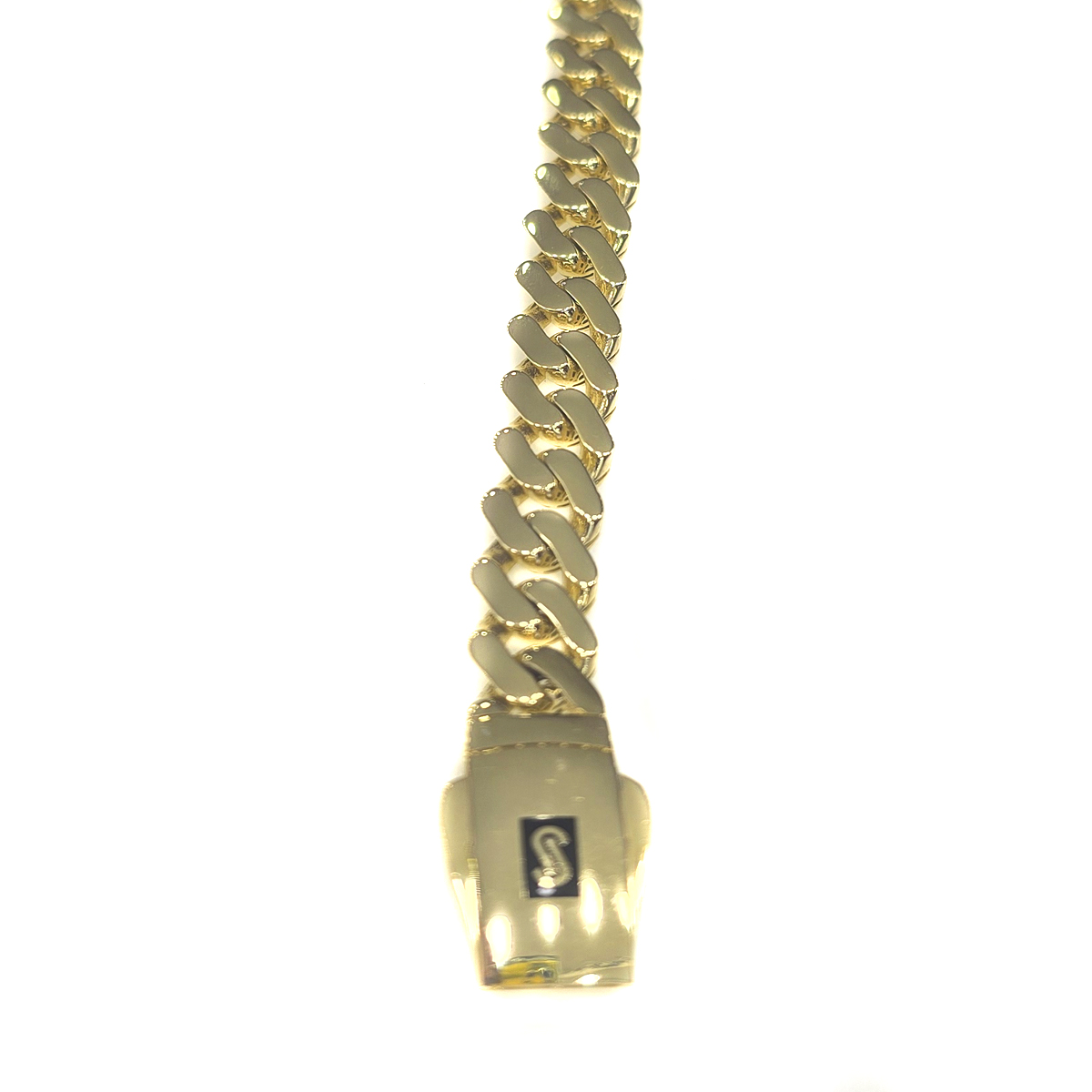 Pulso Monaco Liso Cubano Barbado 18cm 8mm