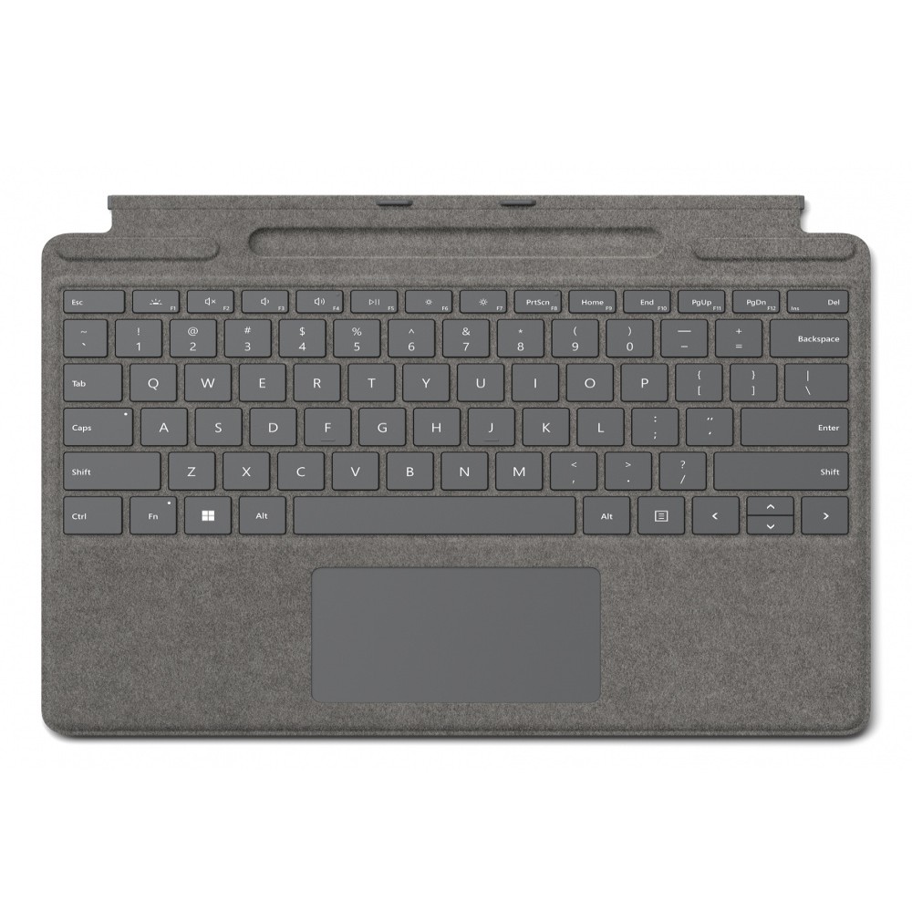 Teclado Microsoft Surface Keyboard Cover Pro 65%, Inalámbrico, RF Inalámbrico, Gris, Español. 