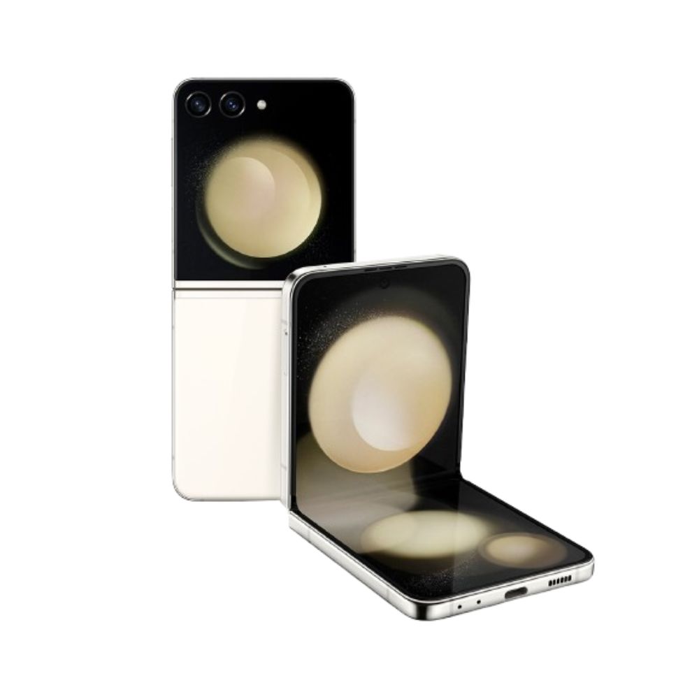 Galaxy Z Flip 5 256GB Crema Reacondicionado + Reloj Genérico