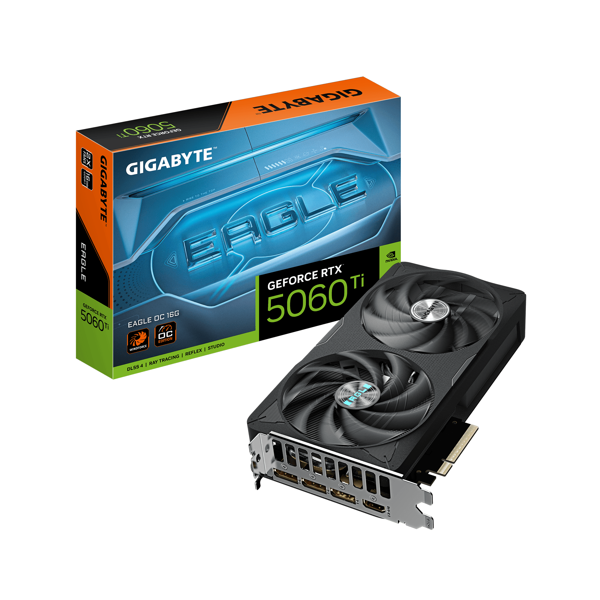 TVIDEO GIGABYTE RTX 5060 TI EAGLE OC 16G 128BIT GDDR7 GV-N506TEAGLE OC-16GD 