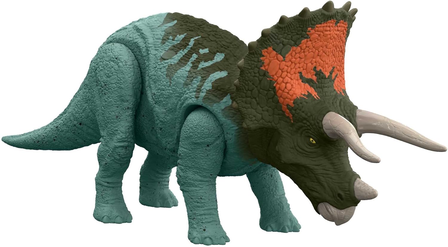 Jurassic World Dinosaurio Juguete Triceratop Ruge Y Ataca con sonido