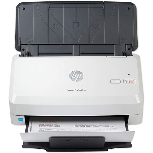 ESCANER HP SCANJET PRO 3000 S4 ADF 600X600 DPI 40PPM USB BLANCO 6FW07A