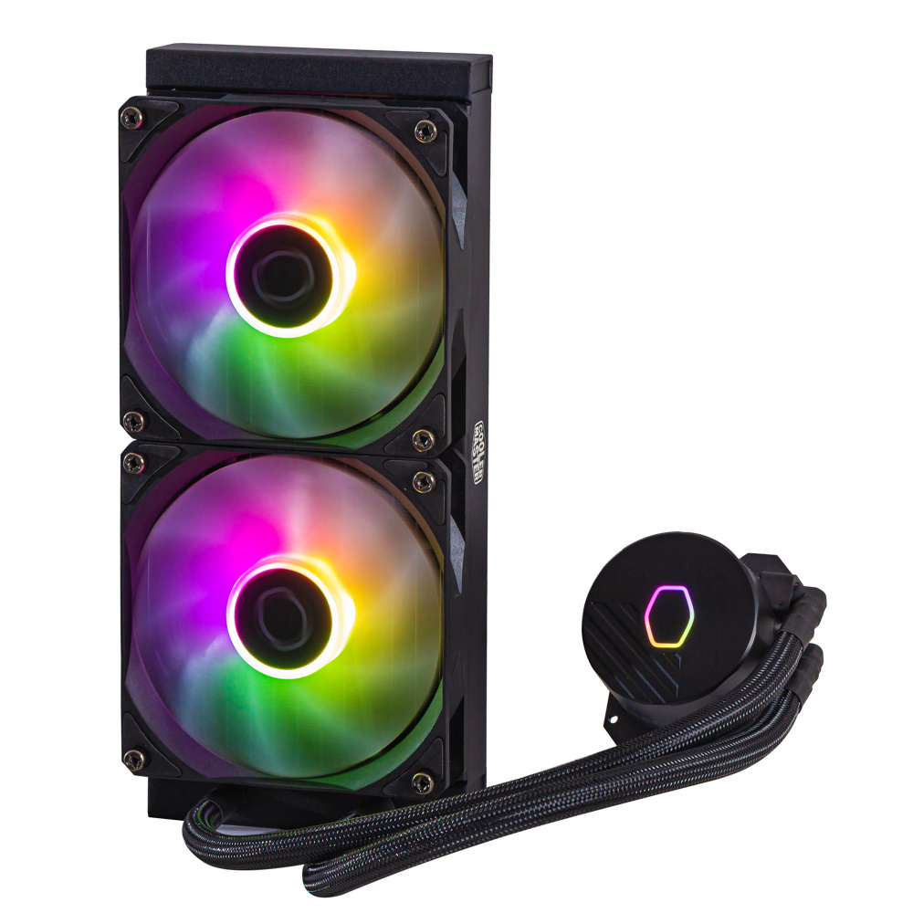 ENFRIAMIENTO COOLER MASTER MASTER LIQUID 240 CORE II ARGB NEGRO LGA 1851 AM5 MLW-D24M-A18PA-R1
