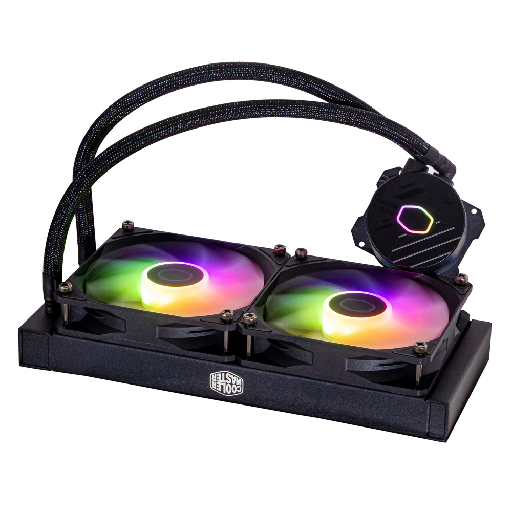 ENFRIAMIENTO COOLER MASTER MASTER LIQUID 240 CORE II ARGB NEGRO LGA 1851 AM5 MLW-D24M-A18PA-R1