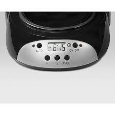 CAFETERA HAMILTON BEACH 49465R 12 TAZAS PROGRAMABLE NEGRO