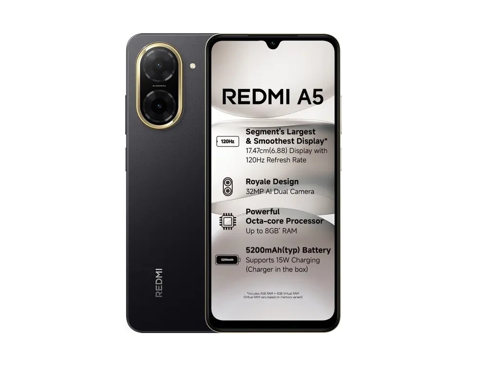 Xiaomi Redmi A5 128Gb 4Gb Color Negro Dualsim Nuevo Libre