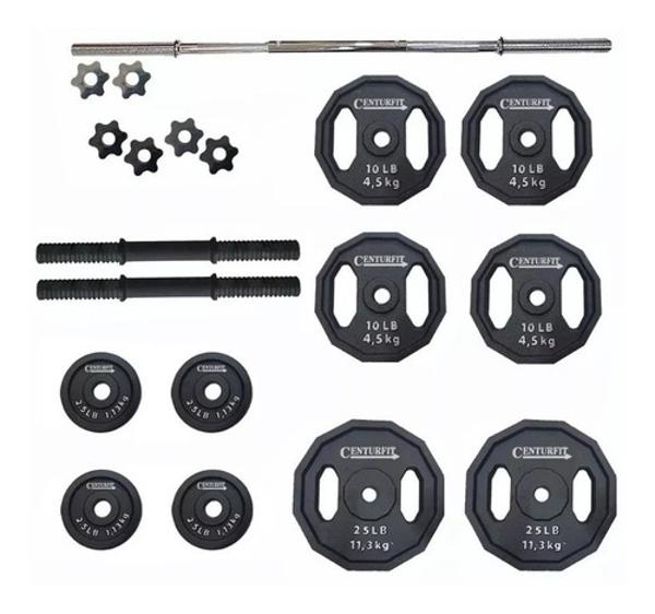 Banco Multiposiciones Remo Pesas 100 Lbs Centurfit Pecho Centurfit