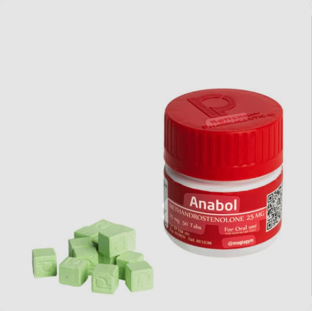 Anabol 25mg Methandrostenolone Rotterdam | Volumen Rápido y Fuerza Extrema